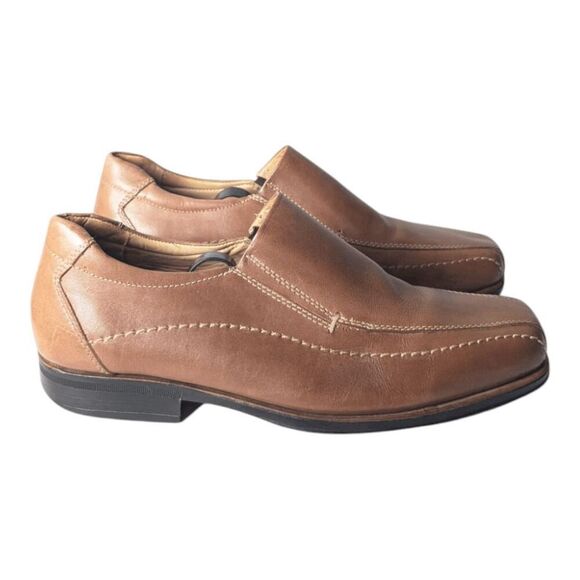 SANDRO MOSCOLONI Ambrose Leather Slip On Oxford Size 8D - Picture 2 of 7